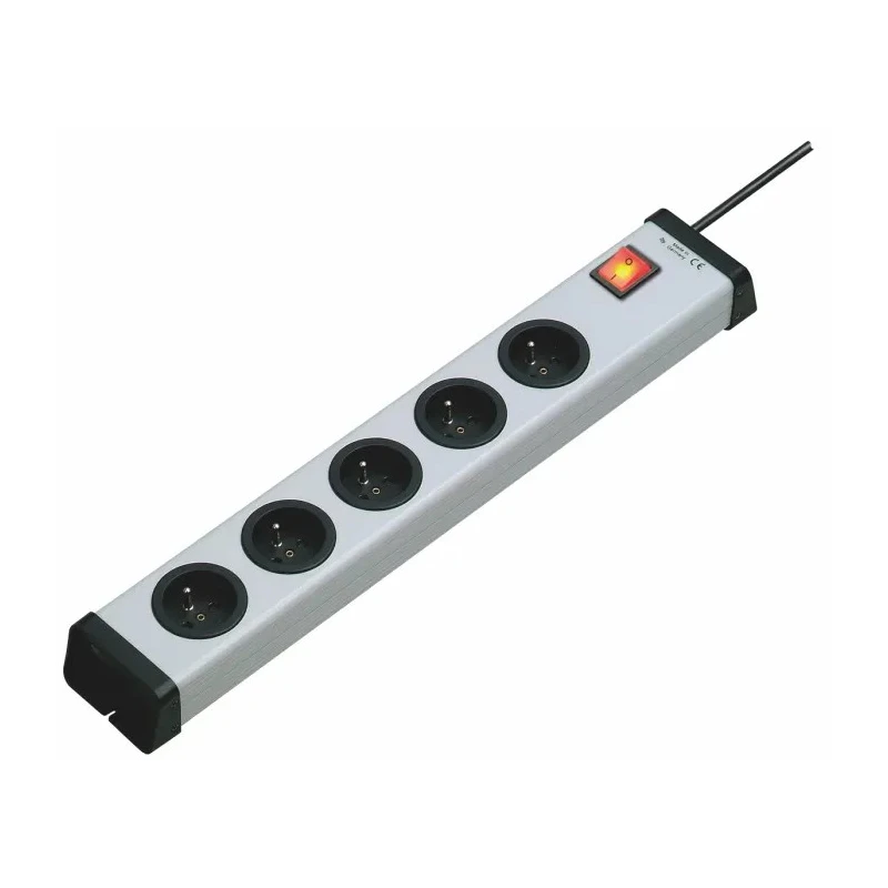 Bodo Ehmann 16A 250V 5 Gang Socket Bar with 1.5m Cord Type E 0201X02052301