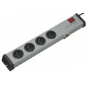 Bodo Ehmann 16A 250V 4 Gang Socket Bar with 1.5m Cable Type E RCD Protected 0220X02042301