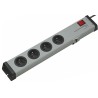 Bodo Ehmann 16A 250V 4 Gang Socket Bar with 1.5m Cable Type E RCD Protected 0220X02042301
