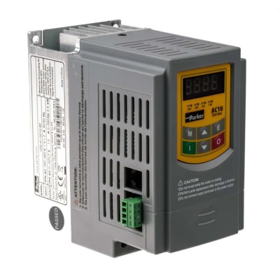 Parker 370 W 3 Phase AC10 Series Inverter Drive 480V 1A AC10
