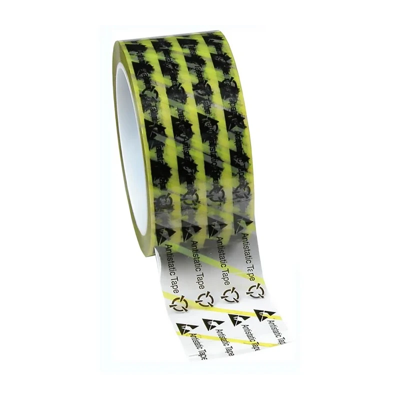 Desco Europe Clear Cellulose Rubber Base ESD Tape 48mm Width 65.8m Length 242277
