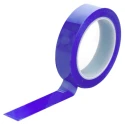 Hi-Bond Masking Tape Blue Polyester Silicone Adhesive 25mm x 66m HB850