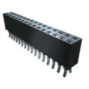 Samtec 38-Contact 2 Row 2.54 mm Pitch Straight Through Hole PCB Socket SSQ-119-23-G-D