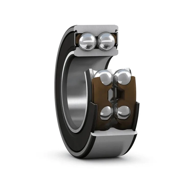 SKF Double Row Angular Contact Ball Bearing 45 mm ID, 100 mm OD, 39.7 mm Race Width 3309 A-2Z/C3MT33