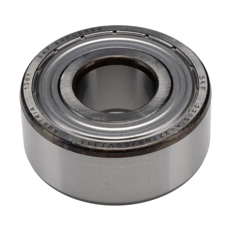 SKF 2 Row Angular Contact Ball Bearing 25 mm ID, 62 mm OD, 25.4 mm Race Width 3305 A-2ZTN9/C3VT113
