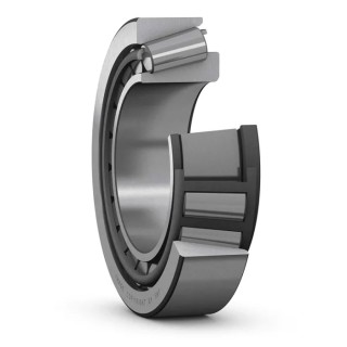 SKF Single Row Tapered Roller Bearing 90 mm ID, 190 mm OD, Shielded, 3600 rpm 30318