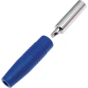 RS Pro Blue Female Banana Socket 4 mm Connector Solder Termination 30V 24A Nickel Plating 208-0247