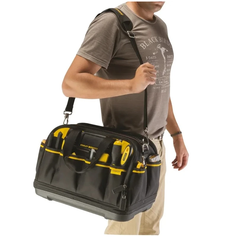 Stanley Fabric Tool Bag with Shoulder Strap 430 mm x 430 mm x 310 mm FMST1-73607