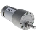 RS PRO Brushed Geared DC Geared Motor 12V DC 7W 59 Ncm Torque 60rpm Speed 6mm Shaft Diameter 950DLN Series 834-7631