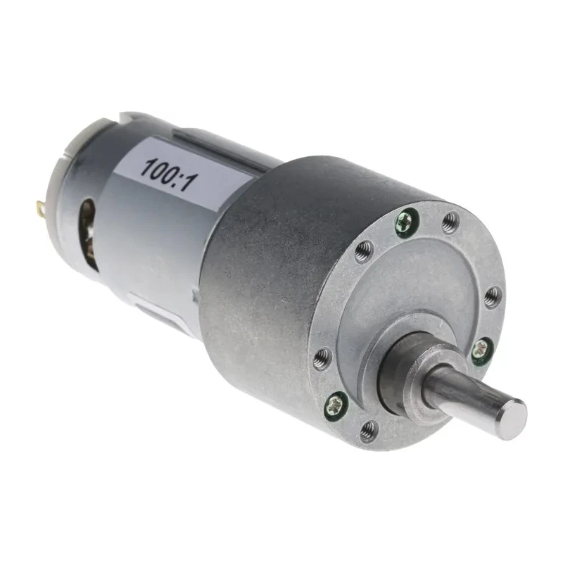 RS PRO Brushed Geared DC Geared Motor 12V DC 7W 59 Ncm Torque 60rpm Speed 6mm Shaft Diameter 950DLN Series 834-7631