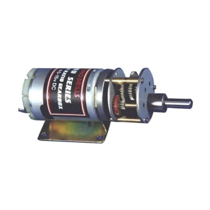 RS PRO Brushed Geared DC Geared Motor 7W 12V dc 59 Ncm 73rpm 6mm Shaft Diameter 834-7607