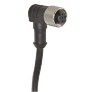 Banner Sensor Actuator Cable Female 4 Way Right Angle to Unterminated, PVC Jacket, 250V, 5m MQDC-415RA