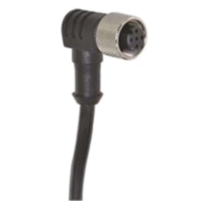 Banner Sensor Actuator Cable Female 4 Way Right Angle to Unterminated, PVC Jacket, 250V, 5m MQDC-415RA