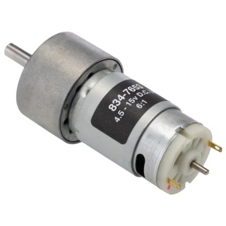 RS PRO Brushed Geared DC Geared Motor 12 V dc, 7 W, 7300 rpm, 6 mm Shaft Diameter 834-7653