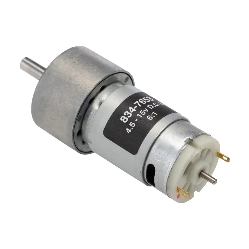 RS PRO Brushed Geared DC Geared Motor 12 V dc, 7 W, 7300 rpm, 6 mm Shaft Diameter 834-7653