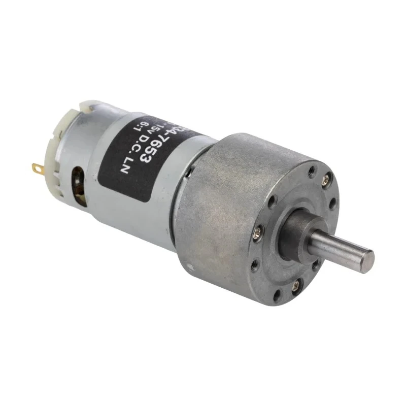RS PRO Brushed Geared DC Geared Motor 12 V dc, 7 W, 7300 rpm, 6 mm Shaft Diameter 834-7653