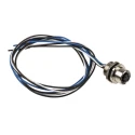 RS PRO Industrial Circular Connector 4 Contacts Front Mount M12 Socket Female IP67 CPF12 Series 208-0578