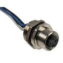 RS PRO Industrial Circular Connector 4 Contacts Front Mount M12 Socket Female IP67 CPF12 Series 208-0578