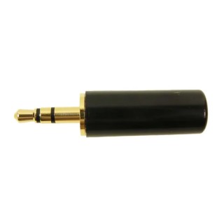 RS PRO Jack Connector 3.5 mm Cable Male 3 Stereo Jack Plug 1A 208-0634