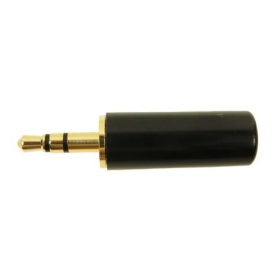 RS PRO Jack Connector 3.5 mm Cable Male 3 Stereo Jack Plug 1A 208-0634