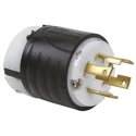 PASS & SEYMOUR 30A 480V NEMA L16-30P USA Mains Plug Cable Mount Nylon Body Screw Termination L1630P