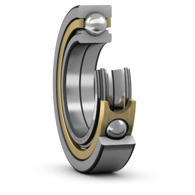 SKF Single Row Angular Contact Ball Bearing 70 mm ID 150 mm OD 35 mm Race Width QJ 314 MA