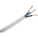 RS PRO Flame Retardant 3 Core 1.5mm² Thermoplastic Power Cable 100m 500V H05Z1Z1-F 836-0739