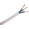 RS PRO Flame Retardant 3 Core 1.5mm² Thermoplastic Power Cable 100m 500V H05Z1Z1-F 836-0739
