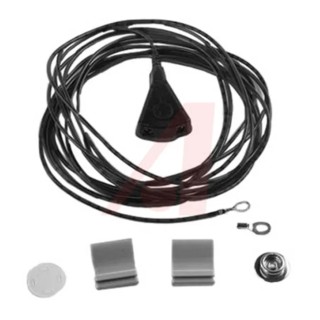 SCS ESD Grounding Cord with 10 mm Snap Connector and Ring Terminal 3048