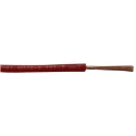RS PRO 2491B Series Red 0.75 mm² Hook Up Wire 18 AWG 22 x 1.0 mm Core Strands 100 m Low Smoke Zero Halogen 836-0785