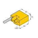 Turck Block Inductive Proximity Sensor PNP 30mm Length 28mm Width Polyamide 12 GF30 BIM-AKT-AP6X 7M W/KLA1