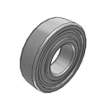 SKF Single Row Deep Groove Ball Bearing 25.4 mm Inside Diameter 57.15 mm Outside Diameter 15.875 mm Race Width RLS 8-2RS1