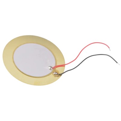 RS PRO 85 dB Lead Wire Piezo Buzzer Component 35 mm Diameter 5 mm Length 0.51 mm Height 8V Max 837-7840