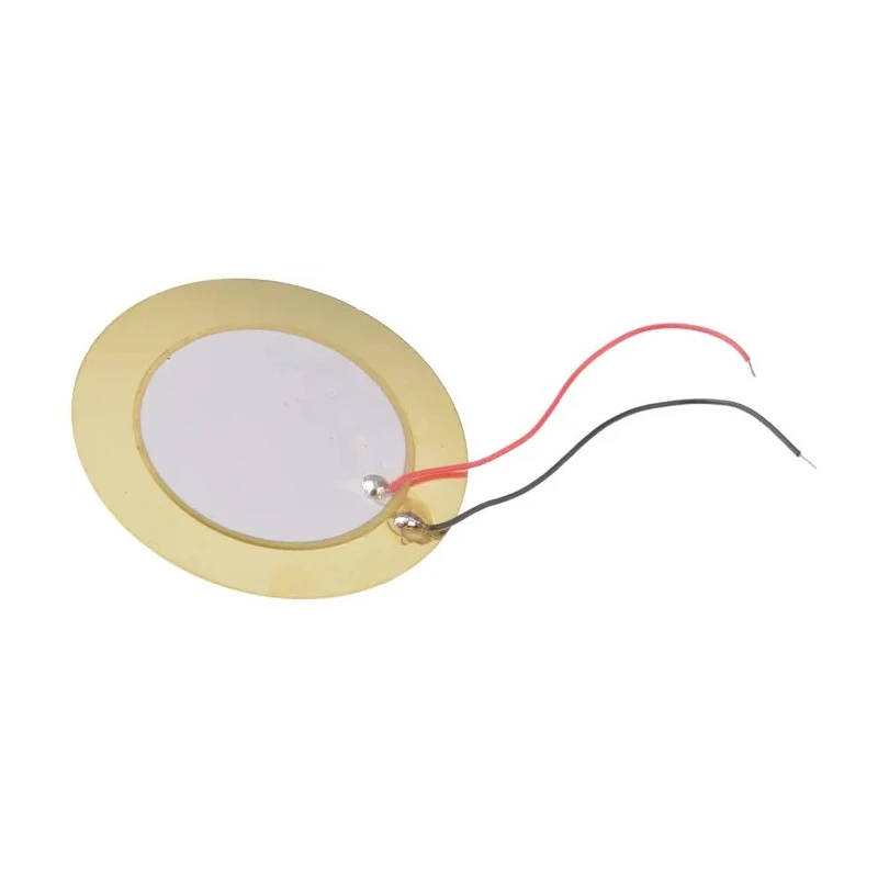 RS PRO 85 dB Lead Wire Piezo Buzzer Component 35 mm Diameter 5 mm Length 0.51 mm Height 8V Max 837-7840