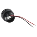 RS PRO Magnetic Buzzer Component Lead Wire 5 V dc Min 25 V dc Max 100 dB 28.9 mm Height 8377869P