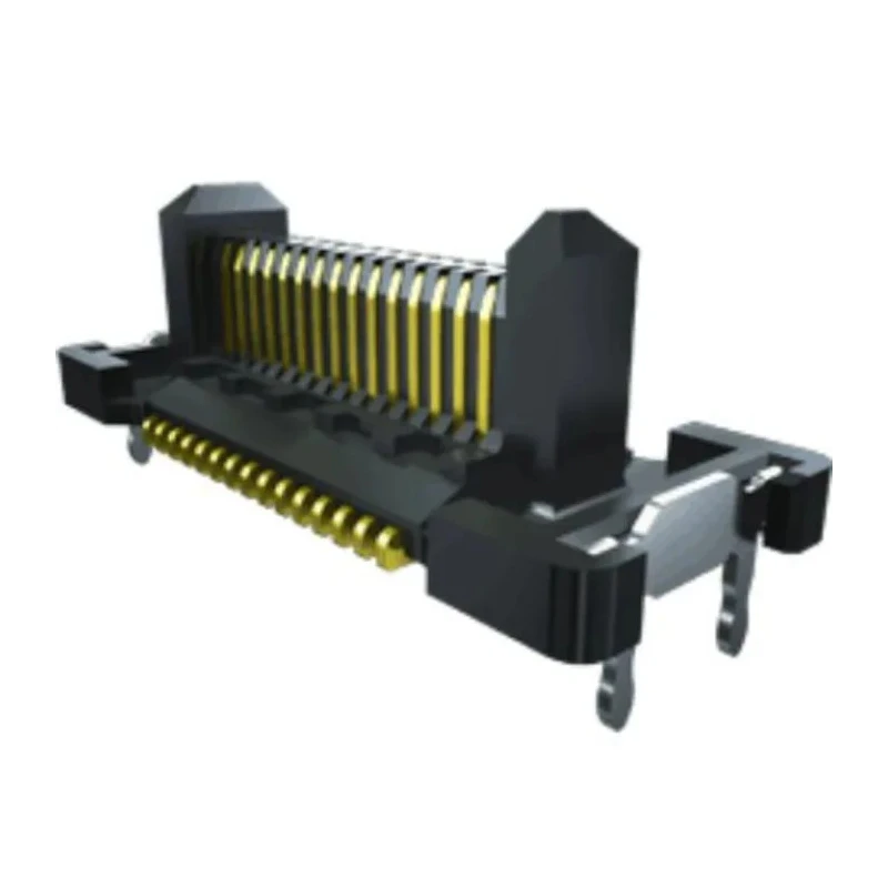 Samtec FT5 Series Vertical Surface PCB Header, 15 Contact(s), 0.5 mm Pitch, 2 Row, Shrouded FT5-15-01.0-L-DV-TH-P-TR