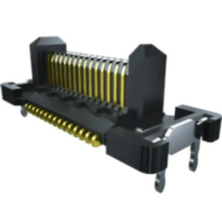 Samtec FT5 Series Vertical Surface PCB Header, 60 Contacts, 0.5 mm Pitch, 2 Row, Shrouded FT5-30-01.0-L-DV-TH-P-TR