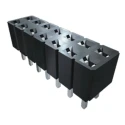 Samtec SLW Series Straight Through Hole PCB Socket 3-Contact 2 Row 2.54 mm Pitch Solder SLW-103-01-L-D