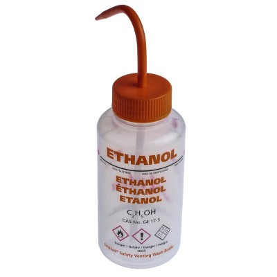 RS PRO 500ml Polyethylene Wide Neck Wash Bottle 838-6383