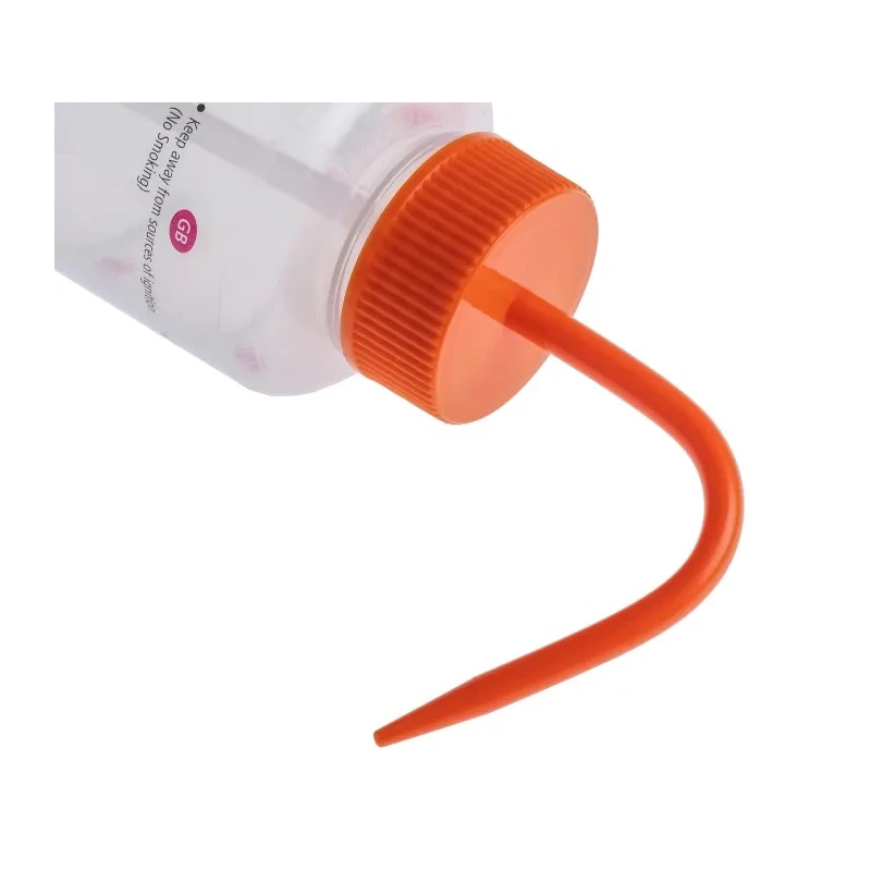 RS PRO 500ml Polyethylene Wide Neck Wash Bottle 838-6383