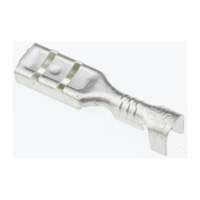 JST LTO Silver Uninsulated Female Spade Connector, Crimp Termination, 2.8 x 0.8 mm Tab Size, 20 AWG to 18 AWG LTO-1.0T-110N-8
