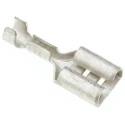 JST Silver Uninsulated Female Spade Connector Crimp 6.3 x 0.8 mm Tab Size 20 AWG to 18 AWG LTO-1.0T-250N