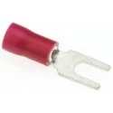 JST Insulated Vinyl Crimp Spade Connector 22 AWG to 16 AWG 3 mm Stud Size Red FVWS1.25-B3A(LF)