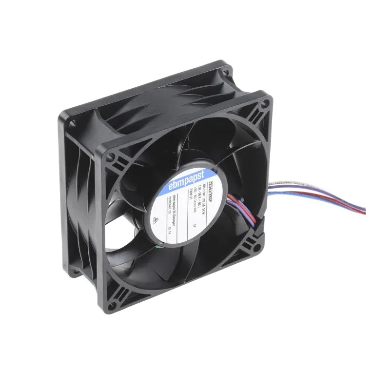ebm-papst 3250 J S-Panther Series High-Efficiency DC Axial Fan 48V DC, 33.6 W, 270 m³/h, , 92 mm Height, 38.15 mm Width IP68