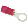 JST R Insulated Ring Terminal 5 mm Stud Size 22 AWG 16 AWG Wire Size Red FVDWS1.25-5 (LF)