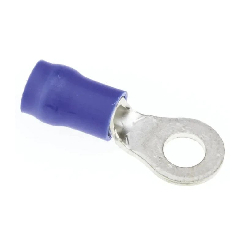 JST R Insulated Ring Terminal 4 mm Stud Size 16 AWG 14 AWG Wire Size Blue N2-M4