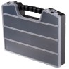 RND RS PRO 9 Cell Black Polypropylene Compartment Box, 50 mm x 320 mm x 250 mm 838-6523