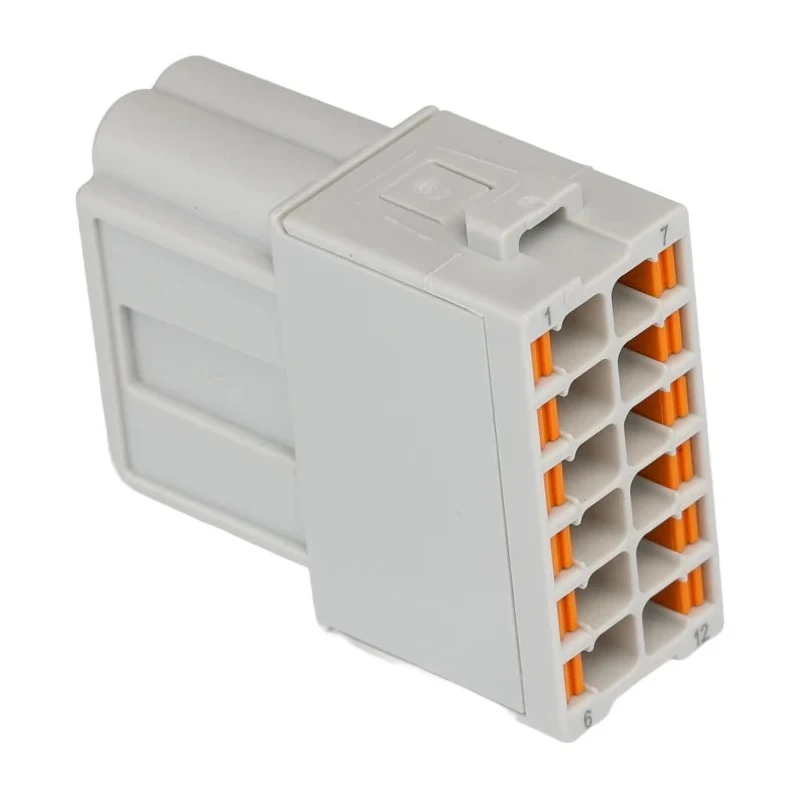 Phoenix Contact HC-M-12 Series Heavy Duty Power Connector Module, 12-Contact, 2 Row, Male, 250V, 10A, Straight 1424246