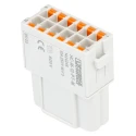 Phoenix Contact HC-M-12 Series Heavy Duty Power Connector Module, 12-Contact, 2 Row, Male, 250V, 10A, Straight 1424246