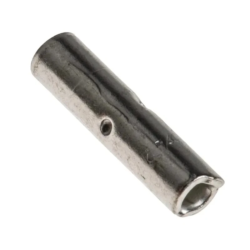 RS PRO Uninsulated Tin-Plated Copper Butt Splice Connector for Wire Sizes 1 to 2.5 mm² Series 345040NBT 208-2688
